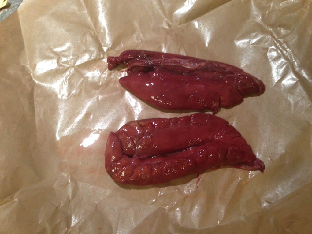 Shad Roe - A delicacy of spring.