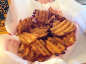 Lost Dog Waffle Fries. The favorite of Waffle Fry afficianados everywhere. 