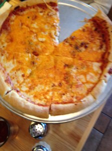 Lost Dog Three Cheese Pizza