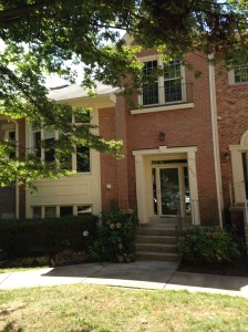 The Nicholas' new home in Falls church Virginia. 